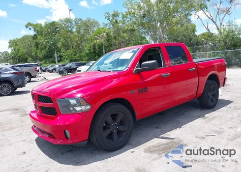 2017 Ram 1500 Express 4X2 5'7 Box из США, поврежденный, VIN 1C6RR6KT5HS683392